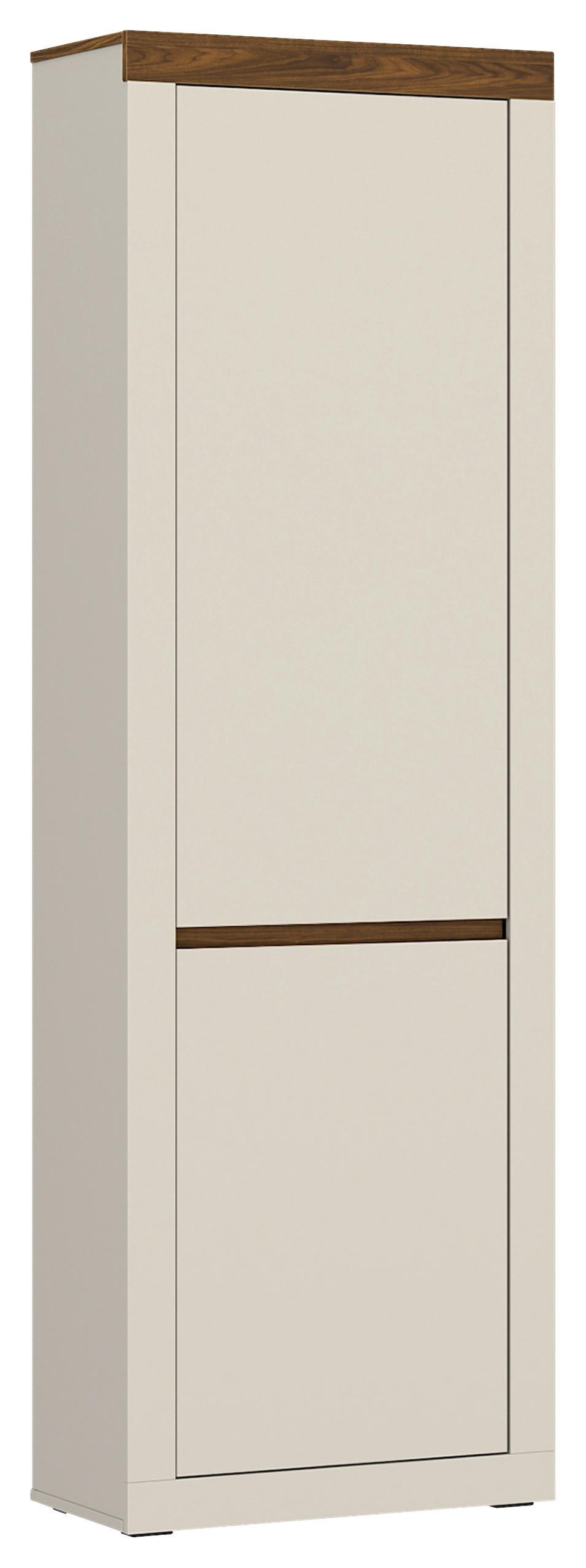 Garderobenschrank Salo Kaschmir/Nussbaum B: 94,2cm - Kaschmir/Nussbaumfarben, MODERN, Holzwerkstoff (94,2/205,1/36,6cm)