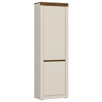 Garderobenschrank Salo Kaschmir/Nussbaum B: 94,2cm - Kaschmir/Nussbaumfarben, MODERN, Holzwerkstoff (94,2/205,1/36,6cm)