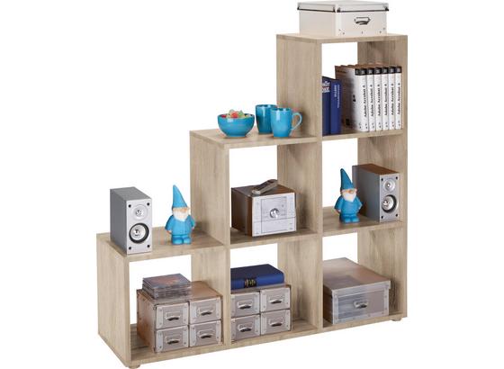 Dělicí Stěna Pisa 3 - barvy dubu, Moderní (112/114/35cm) Dělicí Stěna Pisa 3 - barvy dubu, Moderní (112/114/35cm)