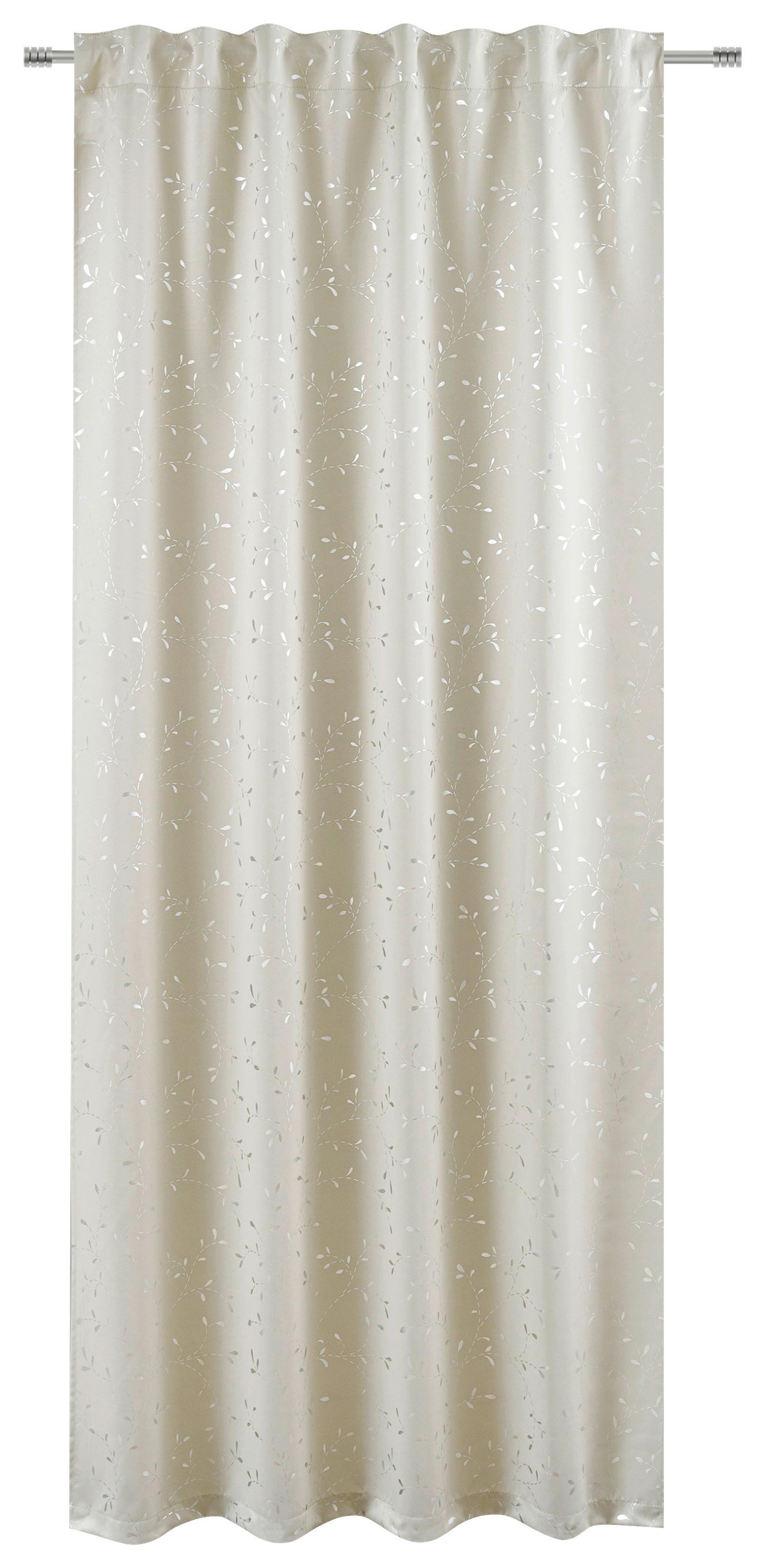 Fertigvorhang Irene - Beige, MODERN, Textil (135/245cm) - Luca Bessoni