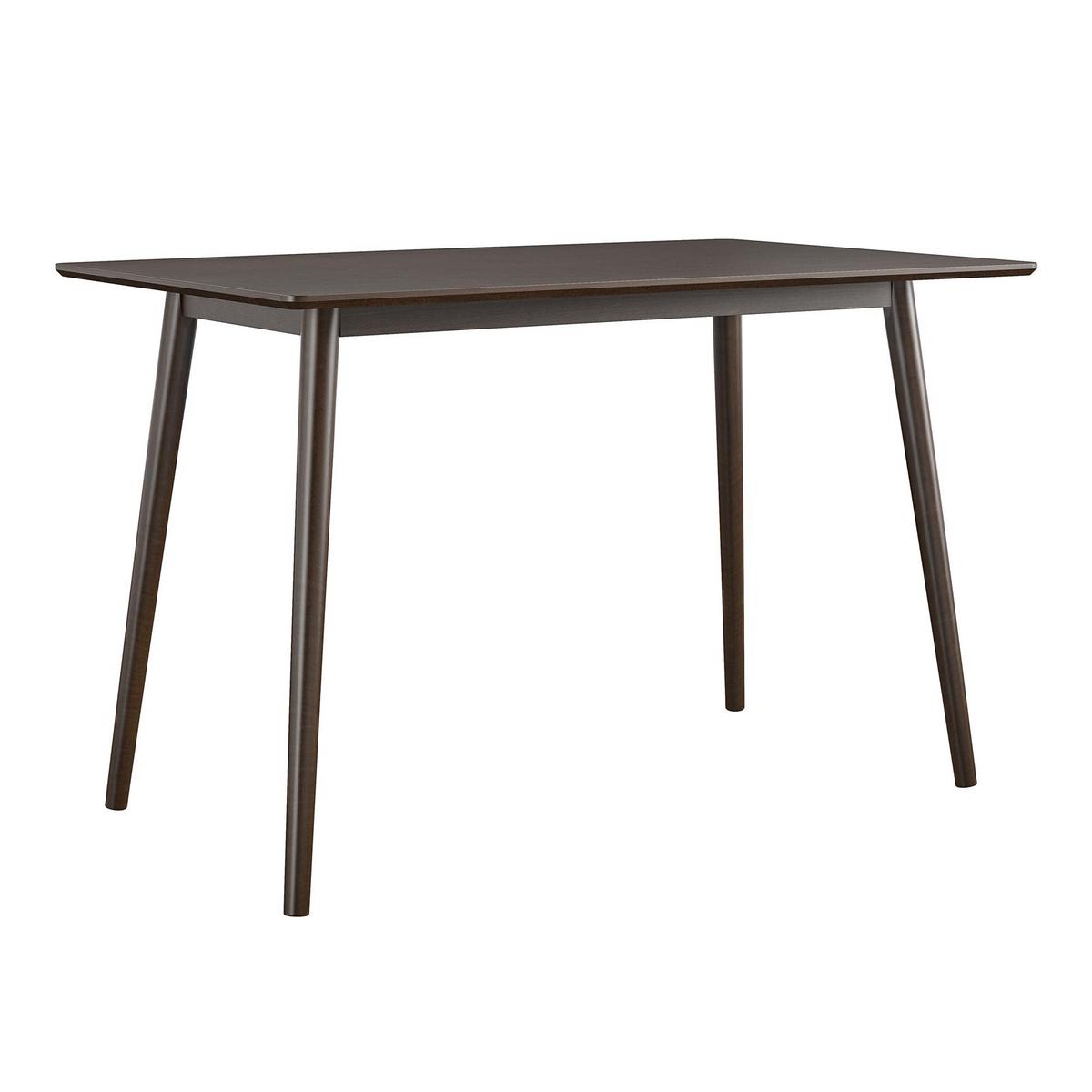 Schreibtisch Brittany Walnussfarben B: 75 Cm - Walnussfarben, Design, Holzwerkstoff (119/75/59cm) - MID.YOU