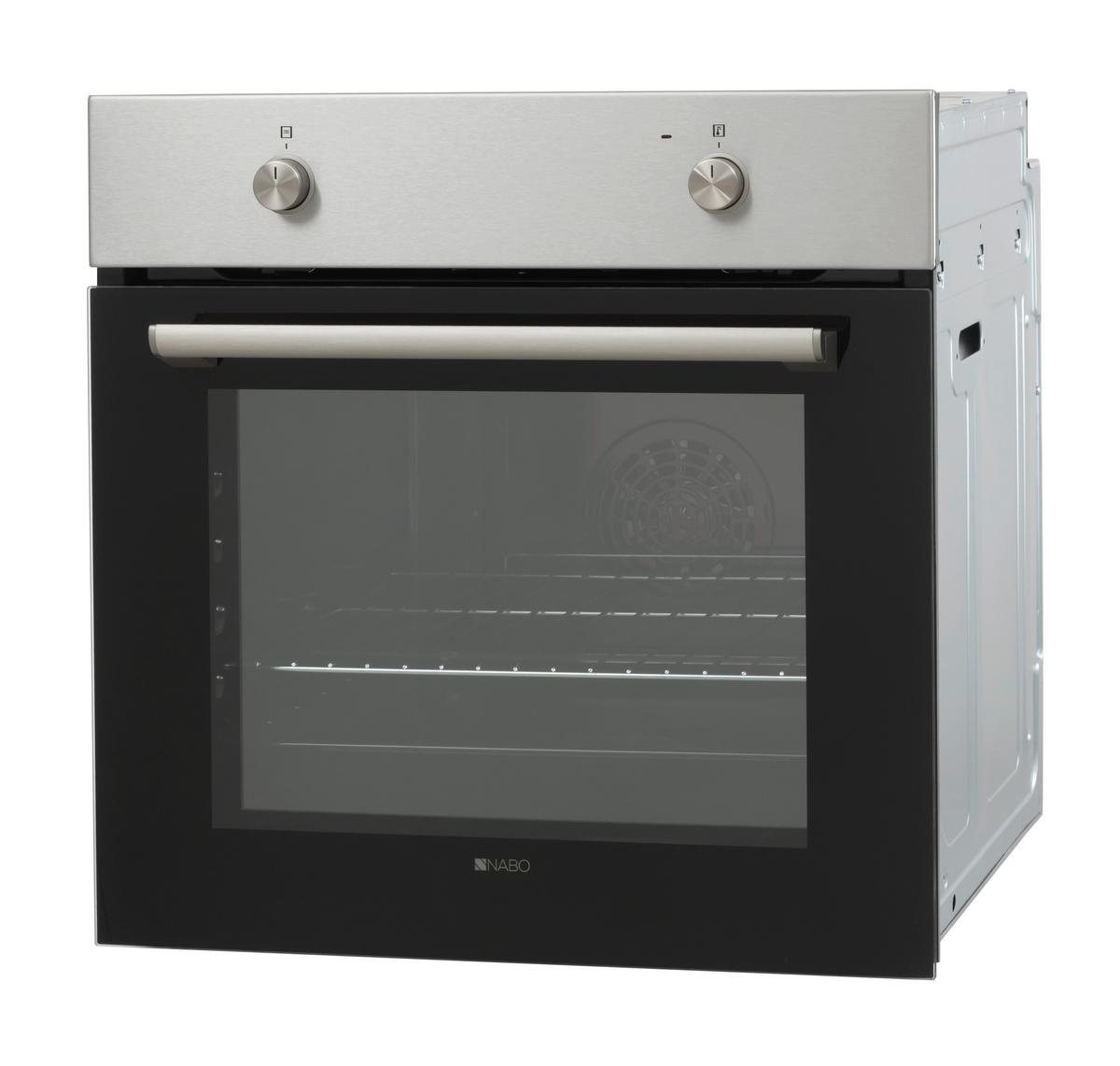EINBAUHERD Edelstahlfarben B: 59,5cm - Edelstahlfarben, Metall (59,5/59,5/57cm) - Baytronic HandelsGmb