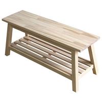 VIACÚČELOVÁ LAVICA FIDUS I -TREND- - prírodná farba, Konventionell, drevo (90/26/38cm) - Mömax