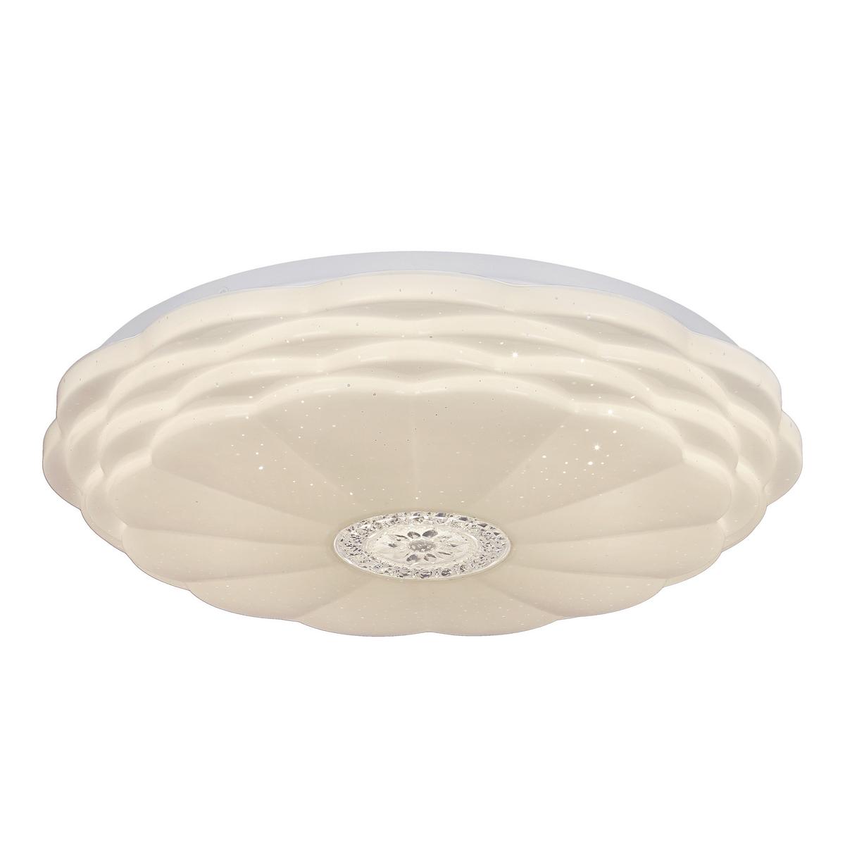Led-deckenleuchte 13-34236 Victus - Weiß, KONVENTIONELL, Kunststoff/Metall (38/38/7cm)