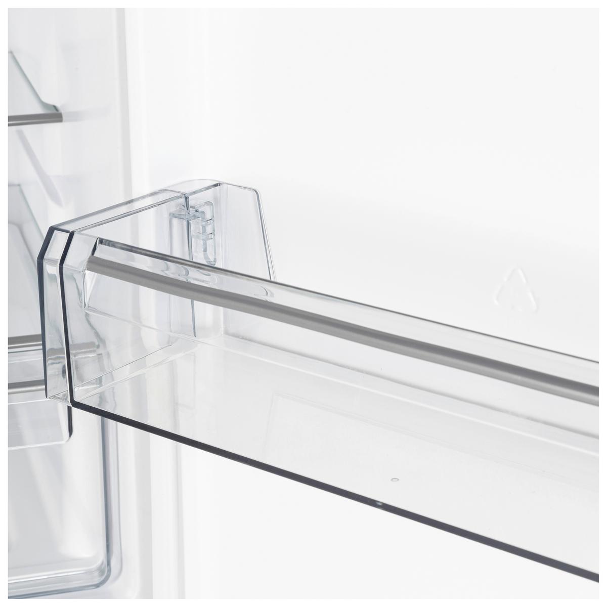 Kühl-Gefrier-Kombination Ekhbmfsse - Weiß, Basics, Glas/Kunststoff (54,0/178/54cm) - Mican