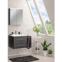 Badezimmer B.Perfekt Eichefarben 3-Teilig - Eichefarben/Silberfarben, Basics, Glas/Keramik (62,2cm) - MID.YOU