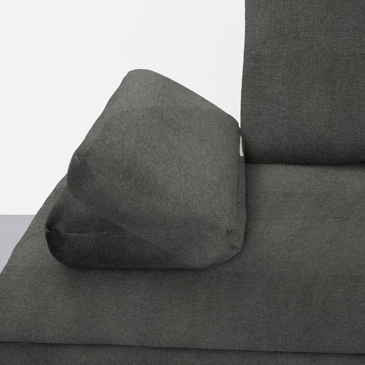 Rohová sedačka TRENDY, levá, antracitová - černá/antracitová, Moderní, kov/kompozitní dřevo (250/93/310cm) - Premium Living