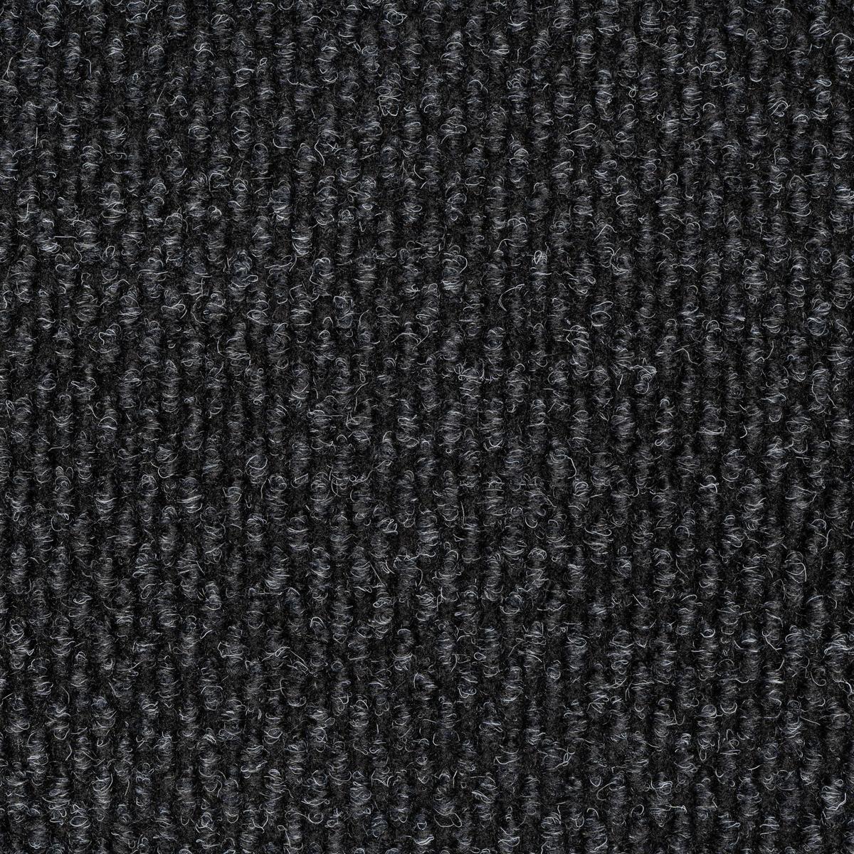 Teppichfliese Anthrazit Calypso 50x50cm Florhöhe 4,2mm - Anthrazit, Basics, Textil (50/50cm)