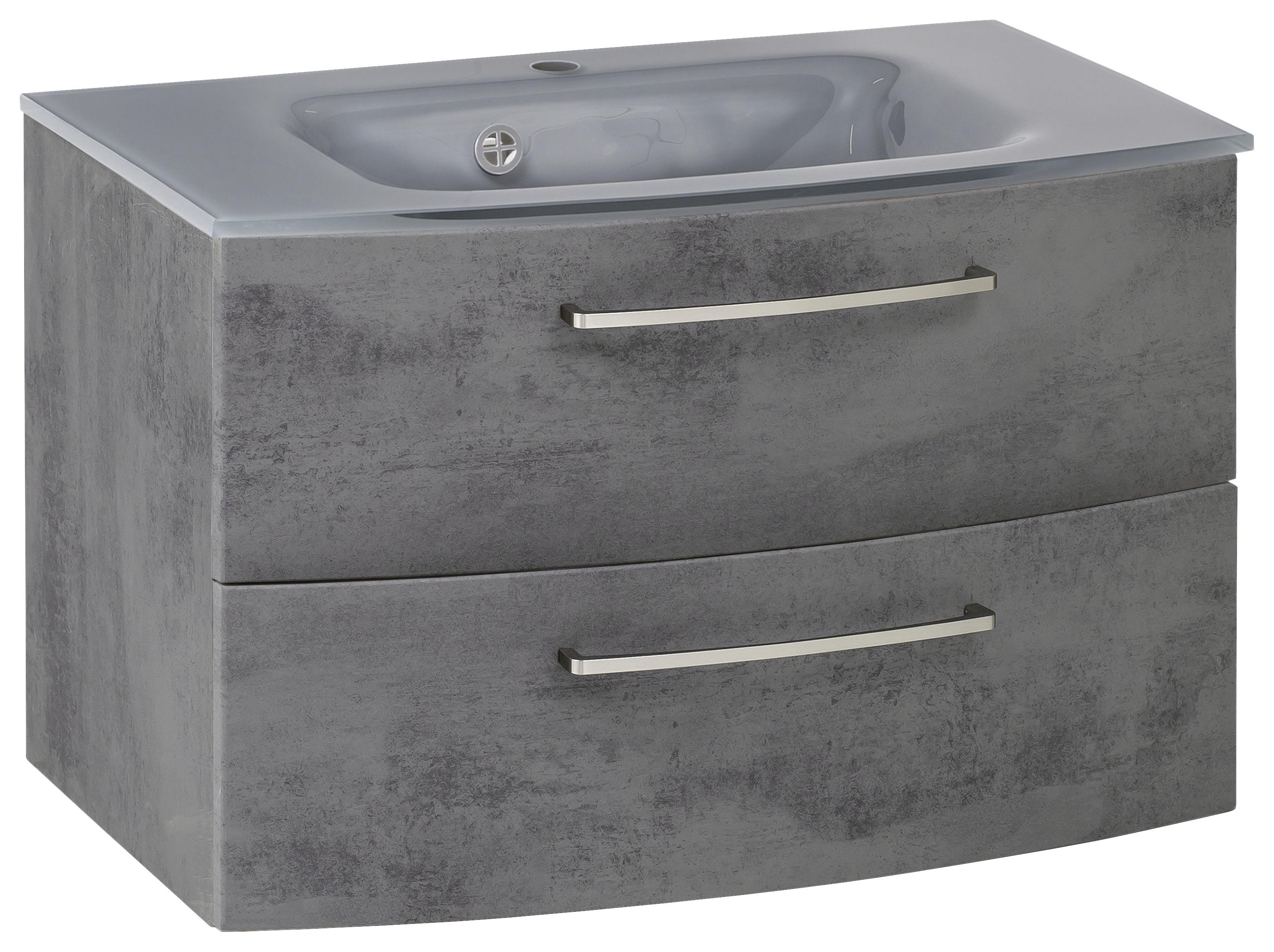 Hängender Waschbeckenunterschrank mit Schubladen