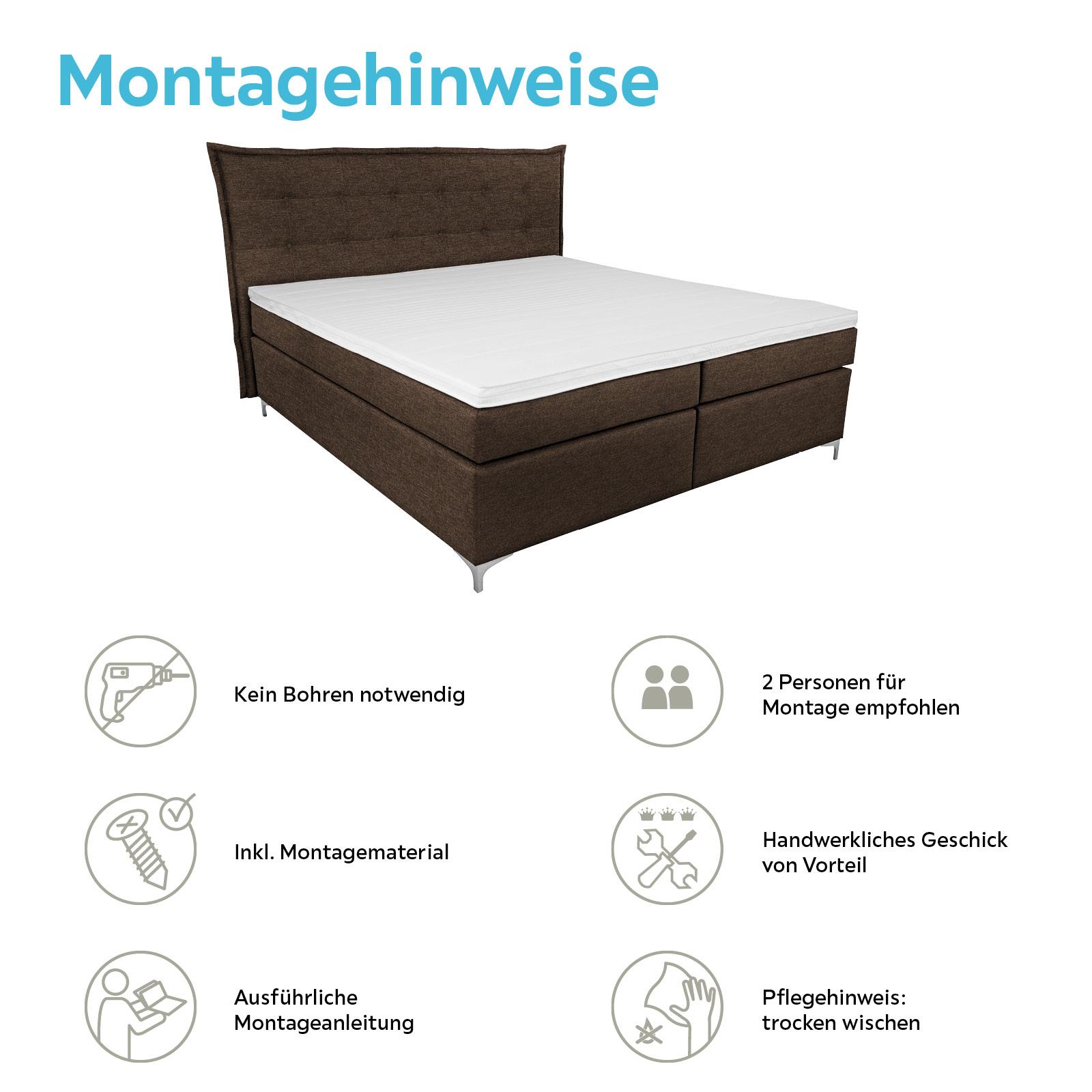 Boxspringbett Montage