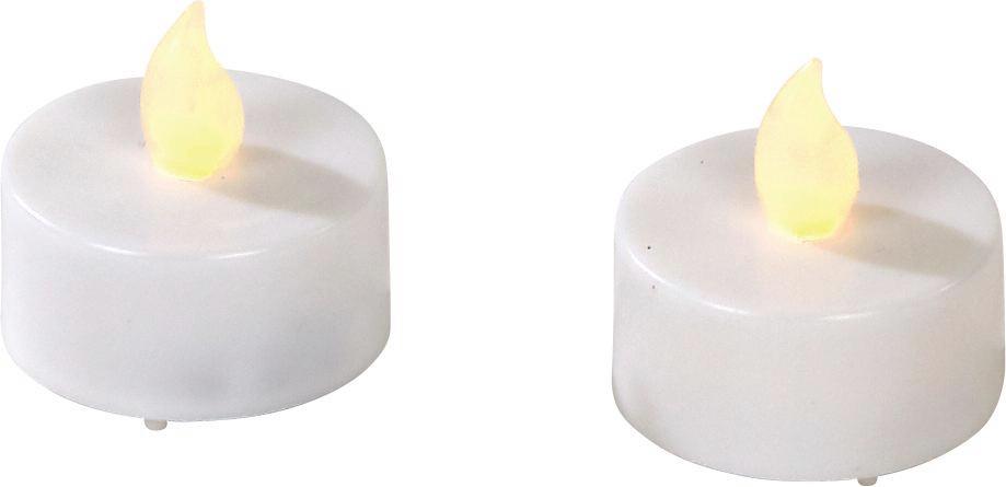 Led-teamécses Freja - Fehér, konvencionális, Műanyag (3,8/1,8cm) - Ombra