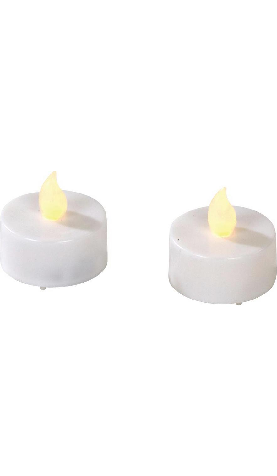 Stimmungsvolles Teelicht Mit Led Im 2er Pack