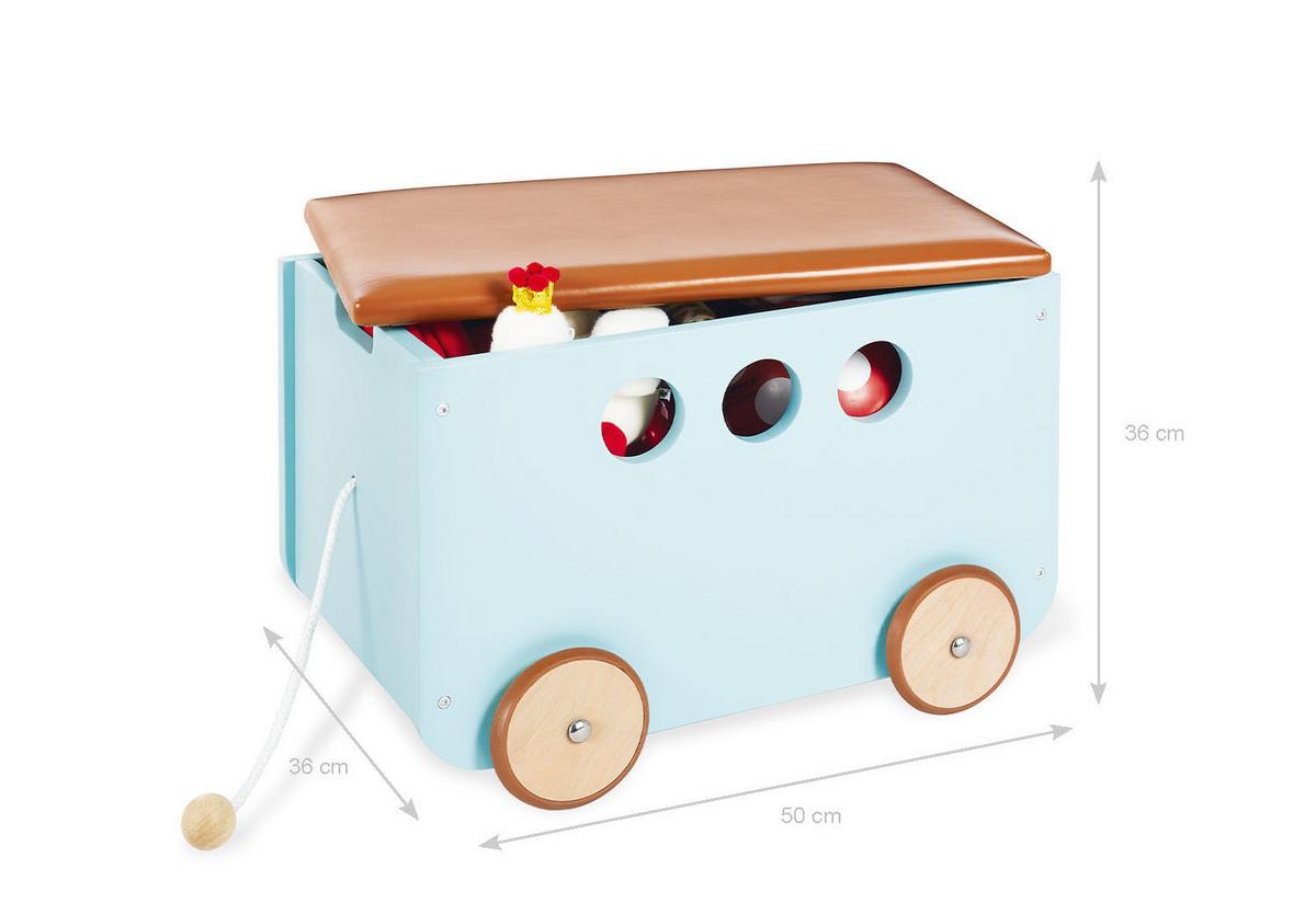 Spielzeugbox Jim - Basics (50/36/36cm) - Pinolino