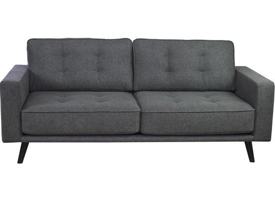 Dreisitzer-Sofa Thomas B: 208 cm Grau - Grau, Basics, Textil (208/90/94cm) Dreisitzer-Sofa Thomas B: 208 cm Grau - Grau, Basics, Textil (208/90/94cm)