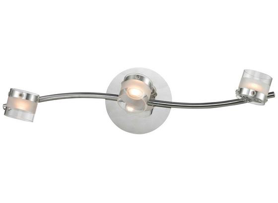 Led Stropní Svítidlo Ester - barvy chromu, Moderní, kov/sklo (52/13/15cm) Led Stropní Svítidlo Ester - barvy chromu, Moderní, kov/sklo (52/13/15cm)