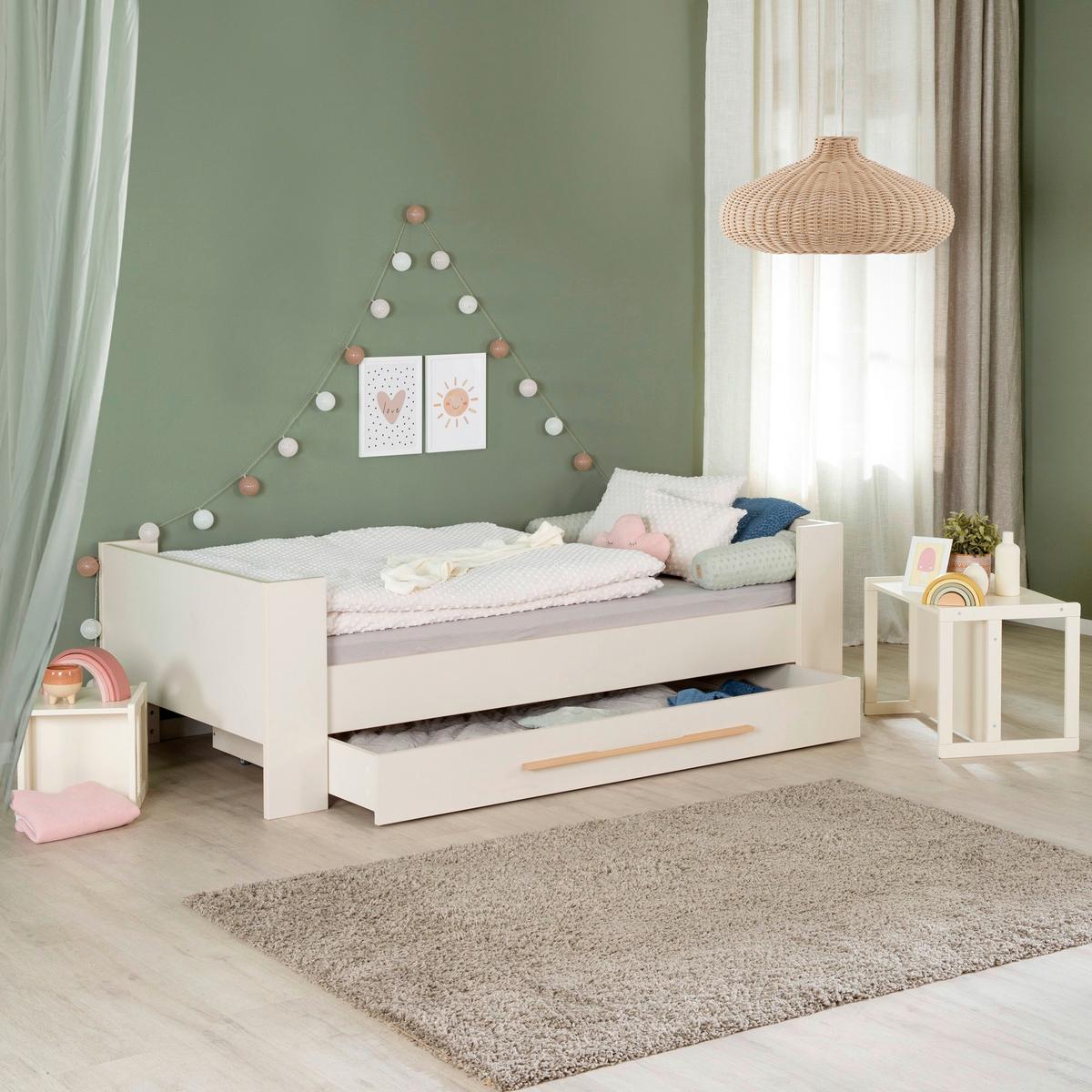 Bettschubkasten Flexi Grow Kashmir B: 170 Cm - Kaschmir, KONVENTIONELL, Holz/Holzwerkstoff (170/18/92cm) - Roba