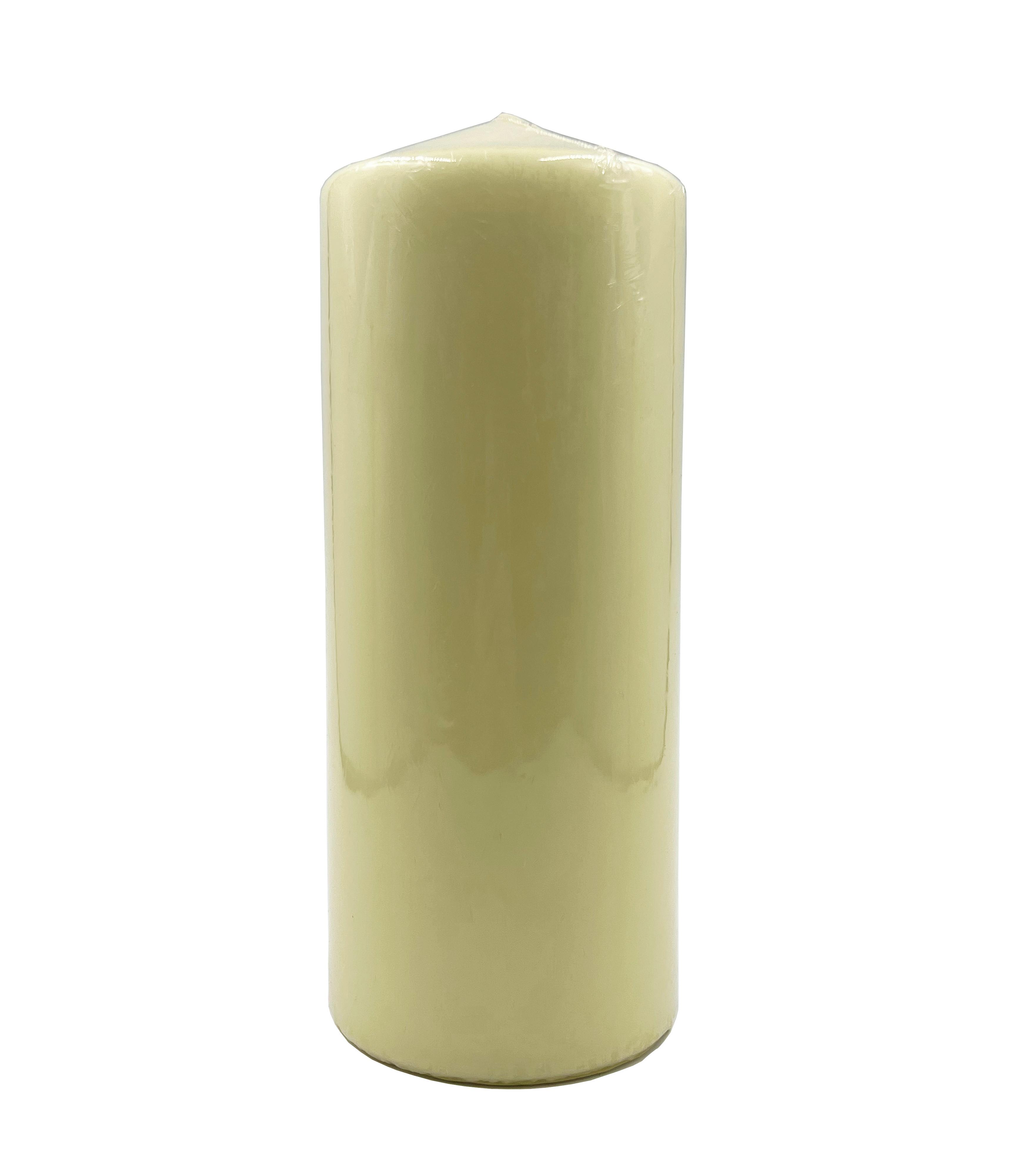 Tömbgyertya Ivy - Basics, természetes anyagok (10/25cm) - Luca Bessoni