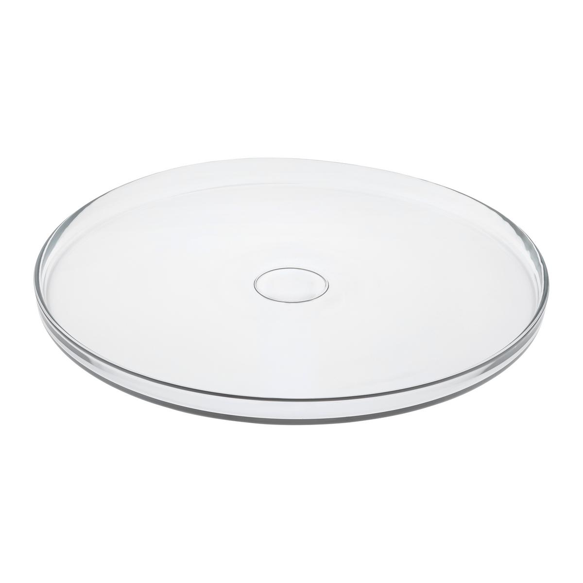 Tortový podnos ELSE - priehľadné, Modern, sklo (31,5cm) - Mömax