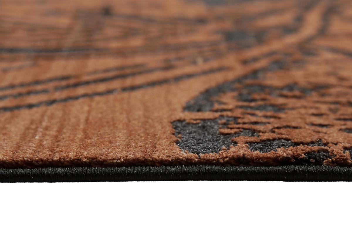 Webteppich Braun/cognac, Floral - Cognac/Braun, Design, Textil (120/170cm) - Esprit