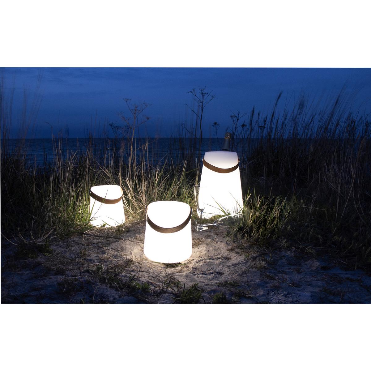 Led-dekoleuchte Bristol Led Wine Cooler - Weiß, Basics, Kunststoff (25/37,5cm)
