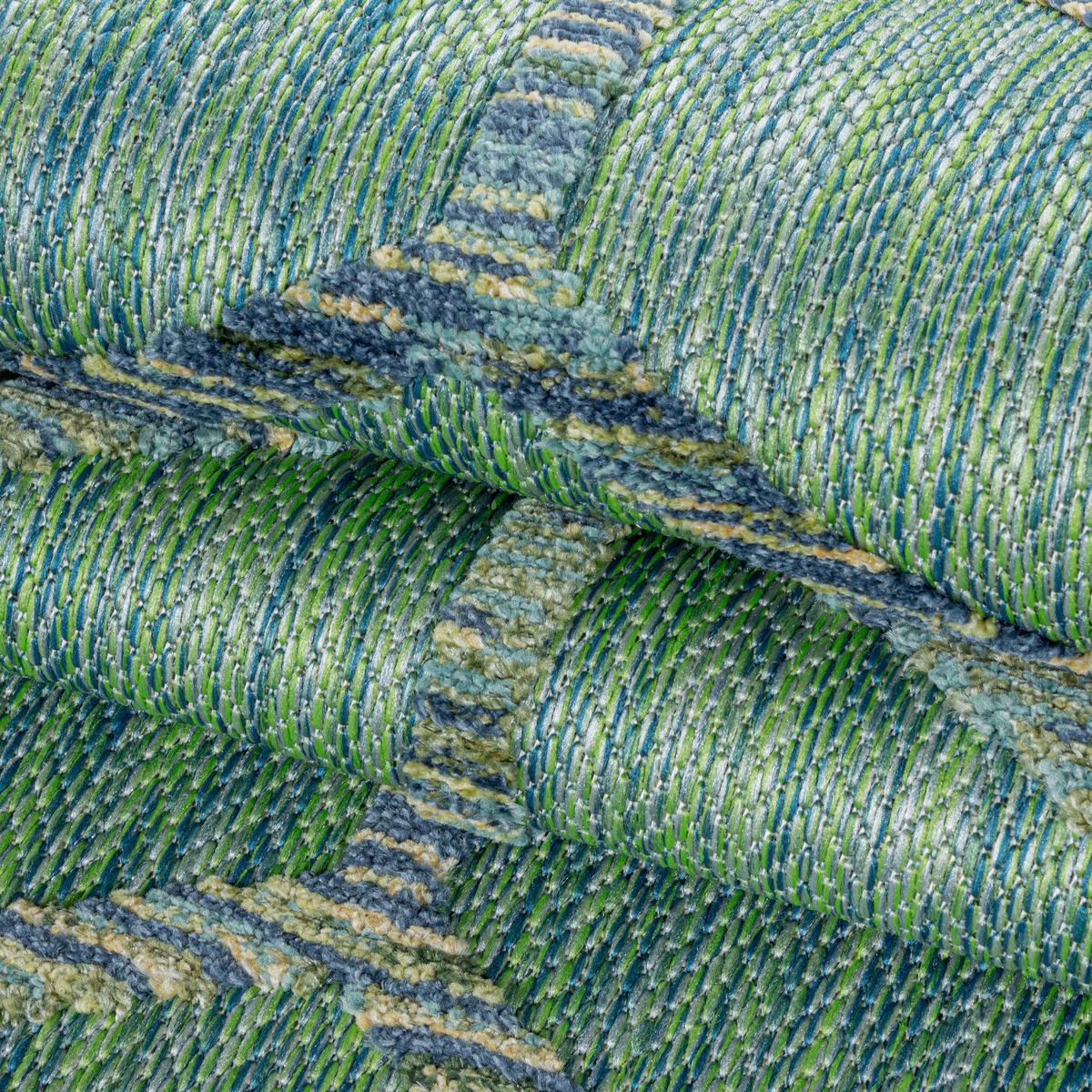 Läufer Bahama - Grün, Design, Textil (80/250cm) - Novel