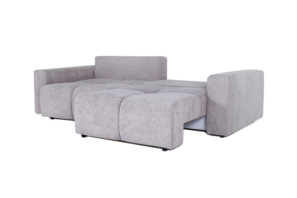 Mega Kanapé Monaco - bézs/fehér, Modern, textil/fa (270/126/88cm)