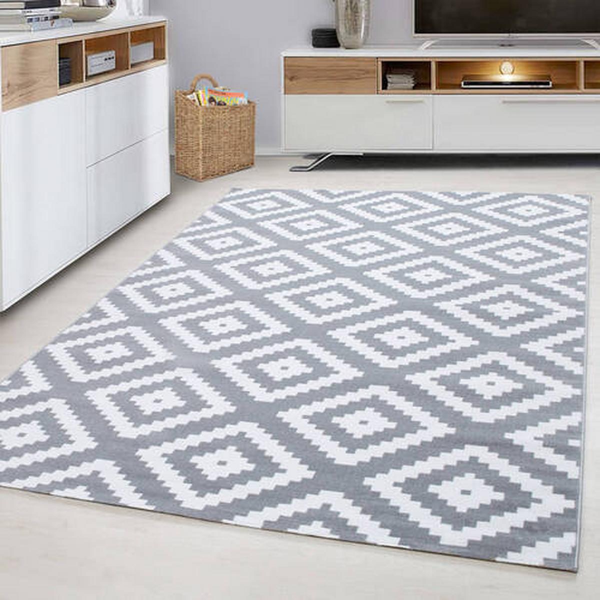 Webteppich Plus - Grau, Basics, Textil (280/370cm) - Novel