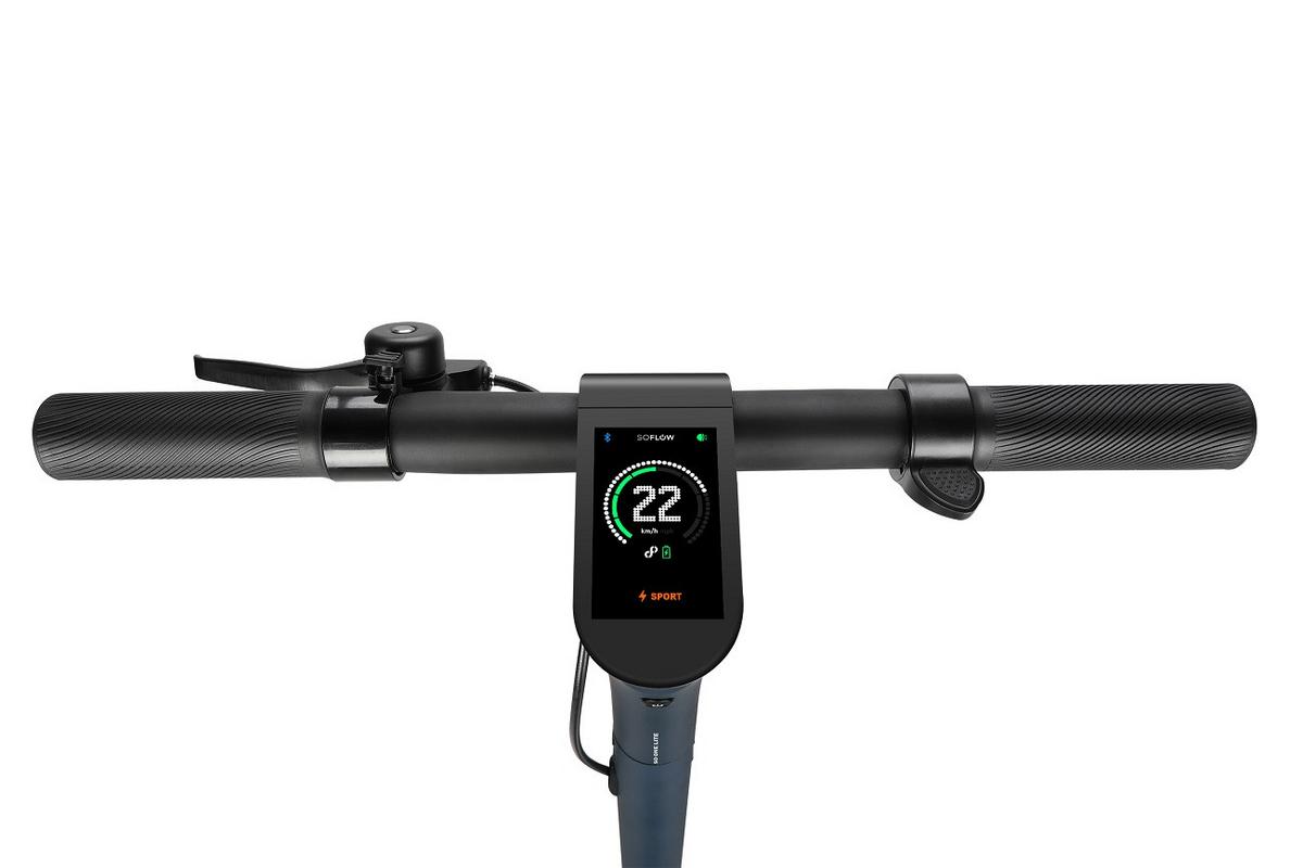 E-Scooter SO ONE LITE max. Belastbarkeit ca. 120 kg - Schwarz, Basics, Metall (110/46/116cm)