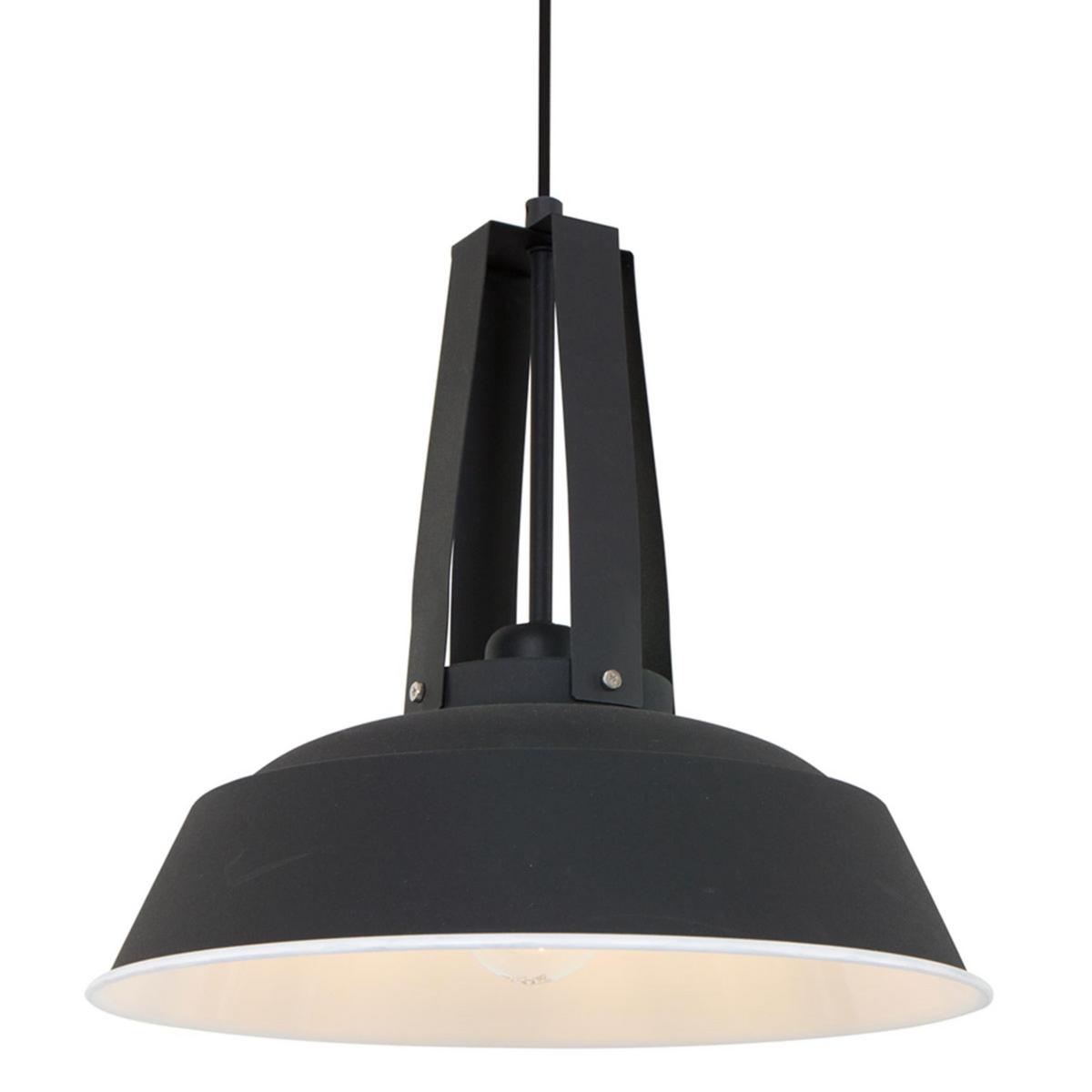 Pendelleuchte Eden - Schwarz, Trend, Metall (42/45-200/42cm)