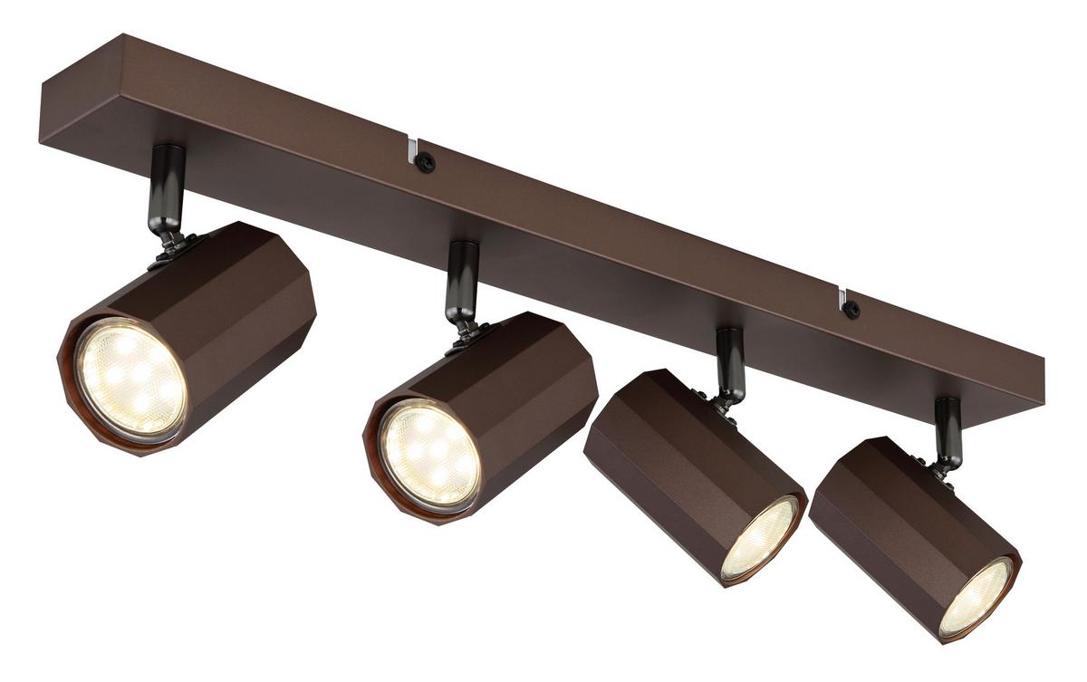 Strahler 57919-4 - Bronzefarben, KONVENTIONELL, Metall (53/6/14,5cm) - Globo