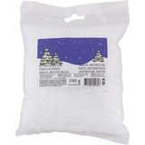 Kunstschnee Weiß 100 G - Weiß, KONVENTIONELL, Kunststoff