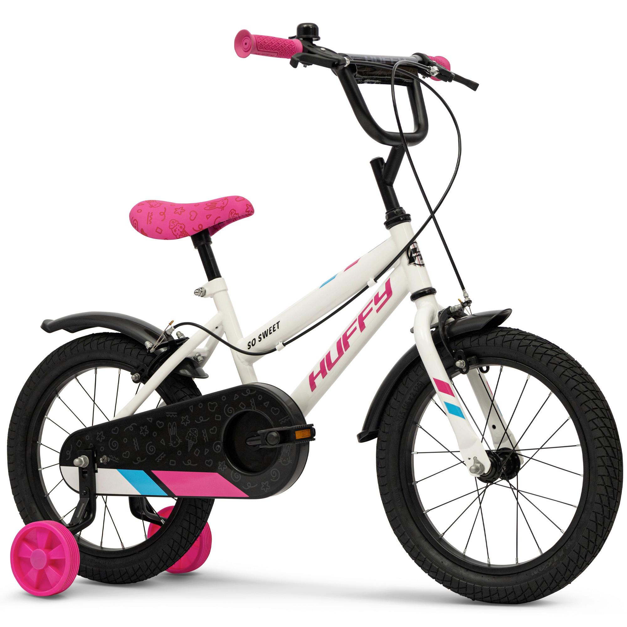 Kinderfahrrad So Sweet Weiß, 16 Zoll - Weiß, Basics, Metall (56,8/83/135cm)