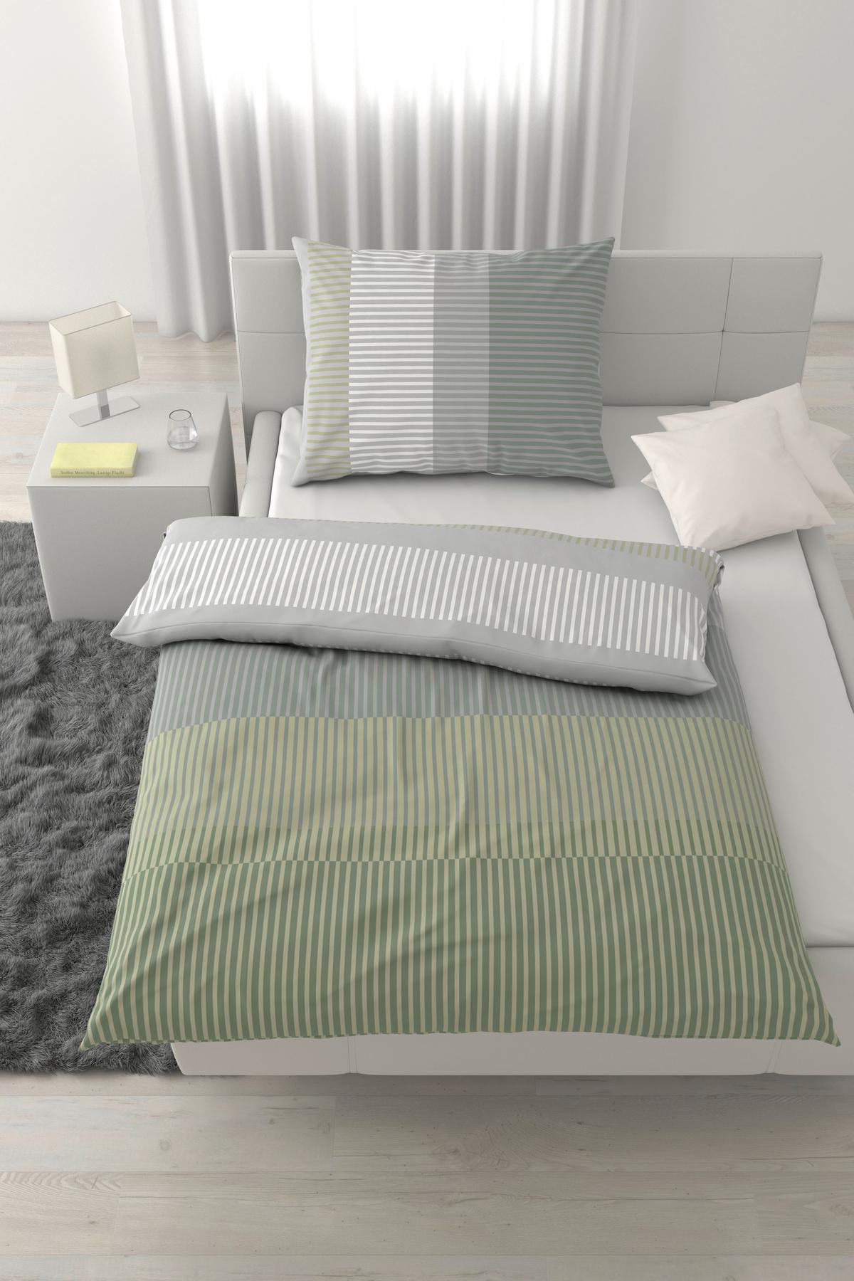 POVLEČENÍ HANNES - lesní zelená, textil (140/200cm) - Mömax