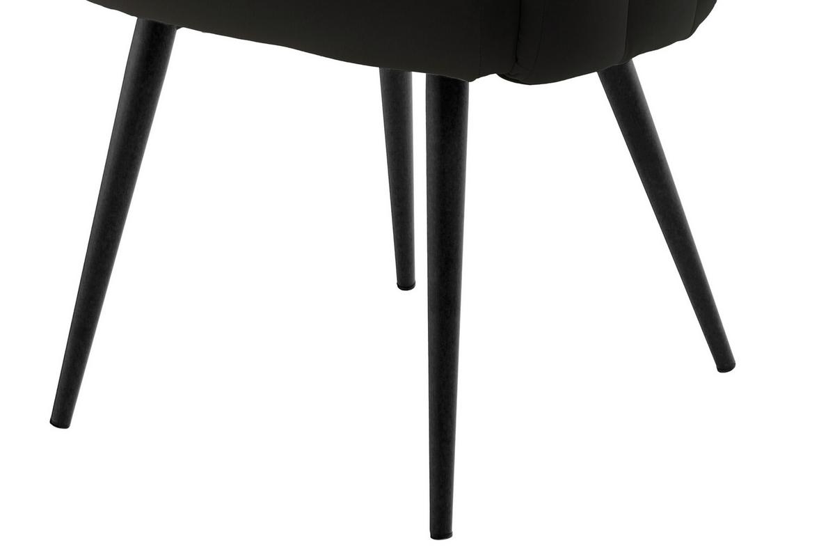 STOLIČKA S PODRÚČKAMI JEANE 625 - čierna, Design, kov/plast (61/85/58cm) - Kayoom