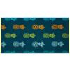 Strandtörölköző La Palma - fekete/színes, Konventionell, textil (75/150cm) - Ondega