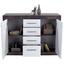 Komoda Sideboard Iguan - biela/tmavosivá, Moderný, kompozitné drevo (120,2/85,1/34,8cm) Komoda Sideboard Iguan - biela/tmavosivá, Moderný, kompozitné drevo (120,2/85,1/34,8cm)