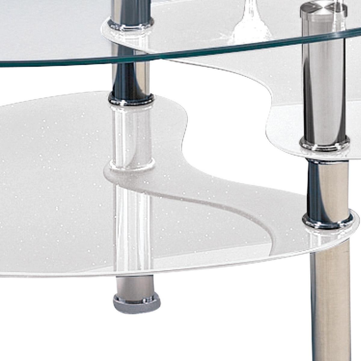 Dohányzóasztal Saba *TOP ÁR* - Modern, Üveg (90/45/55cm) - Best Price