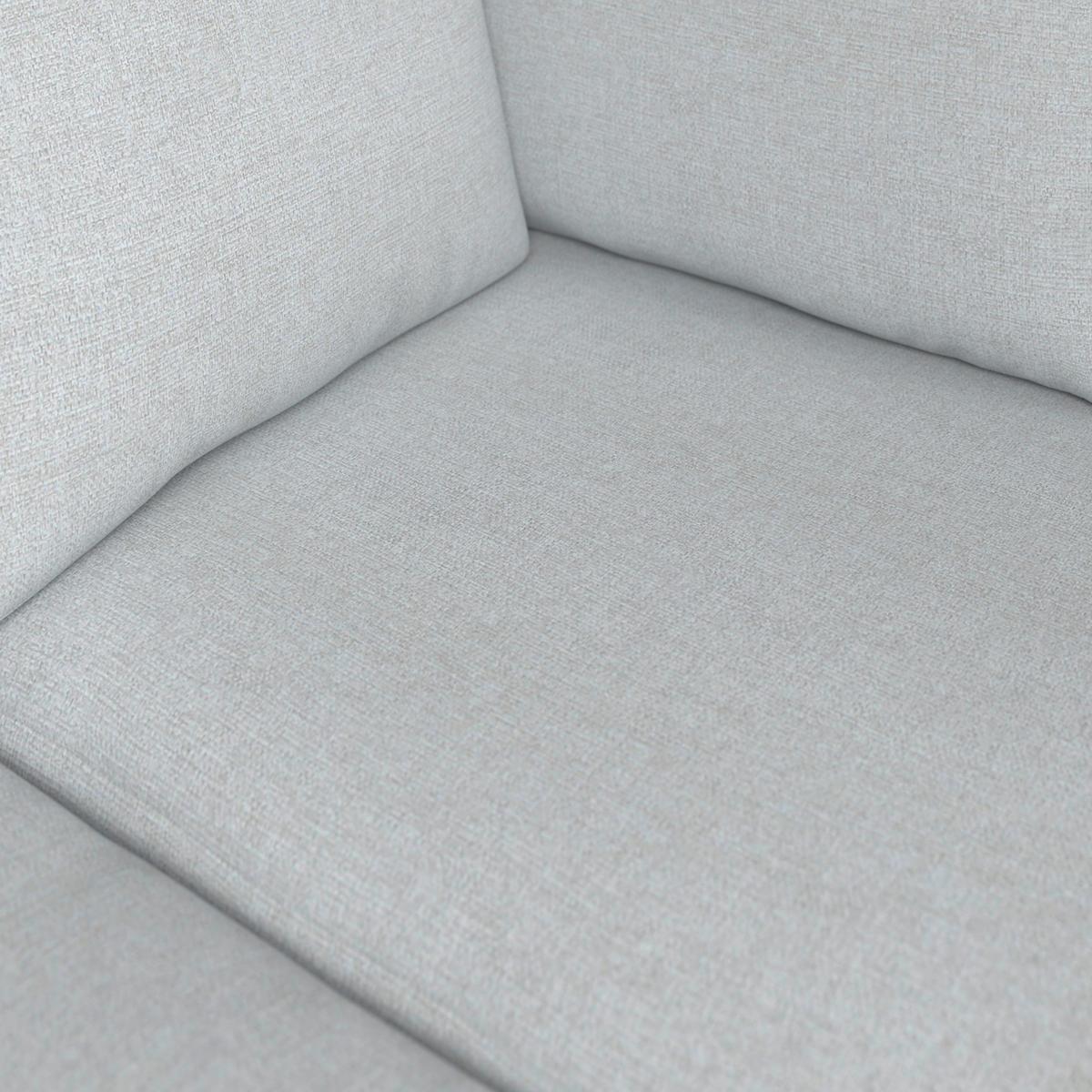 Loungegarnitur Auckland - Beige/Creme, MODERN, Glas/Textil (242/195cm) - Beldano