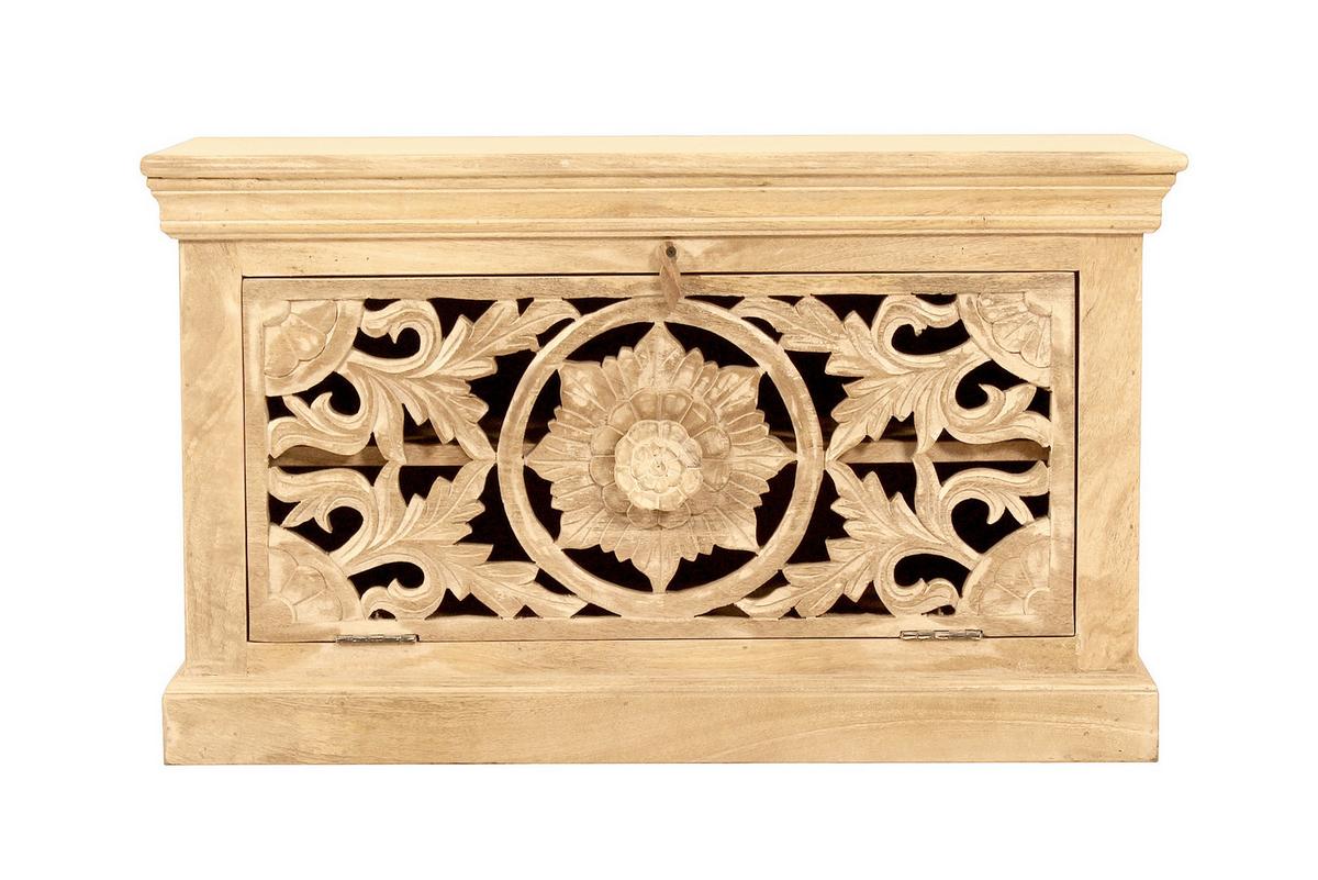 SCHUHSCHRANK Naturfarben B: 80cm - Naturfarben, Design, Holz (80/50/40cm) - MID.YOU
