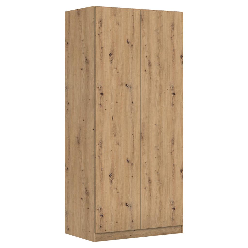 Drehtürenschrank Costa Eiche Dekor B: 91 Cm