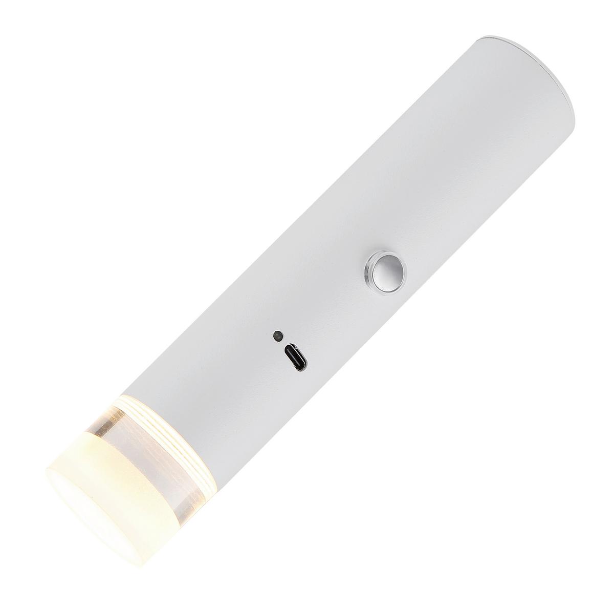 AKKU-LED-HÄNGELEUCHTE PELO - bílá/čiré, Design, kov/plast (38/120cm) - Globo