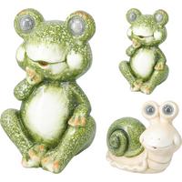 Napelemes Kerti Dísz Napelemes Kerti Dekor - zöld, Basics, műanyag