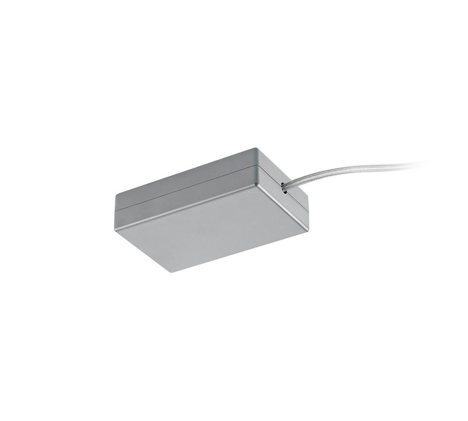 Schienensystem Duoline Einspeiser 701287 Titanfarben