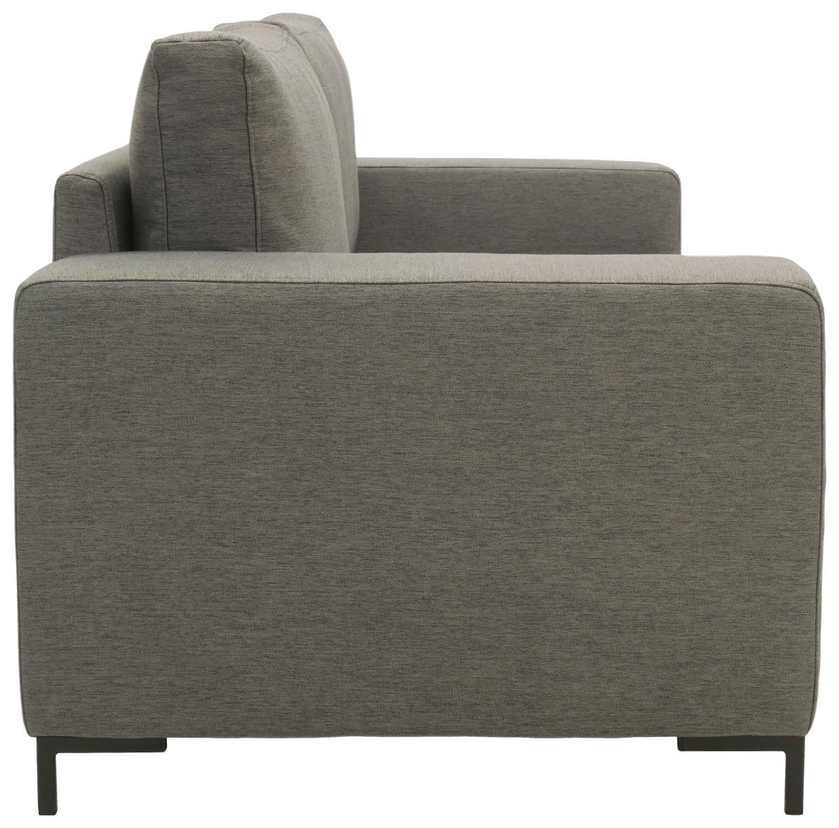 Bigsofa Looks Vi - Schwarz/Grau, Design, Textil (242/88/88cm) - LOOKS by W.Joop