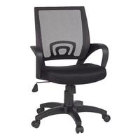 Otočná stolička pre dieťa Rivoli čierna - čierna, Konventionell, textil/plast (57/97/50cm) - MID.YOU