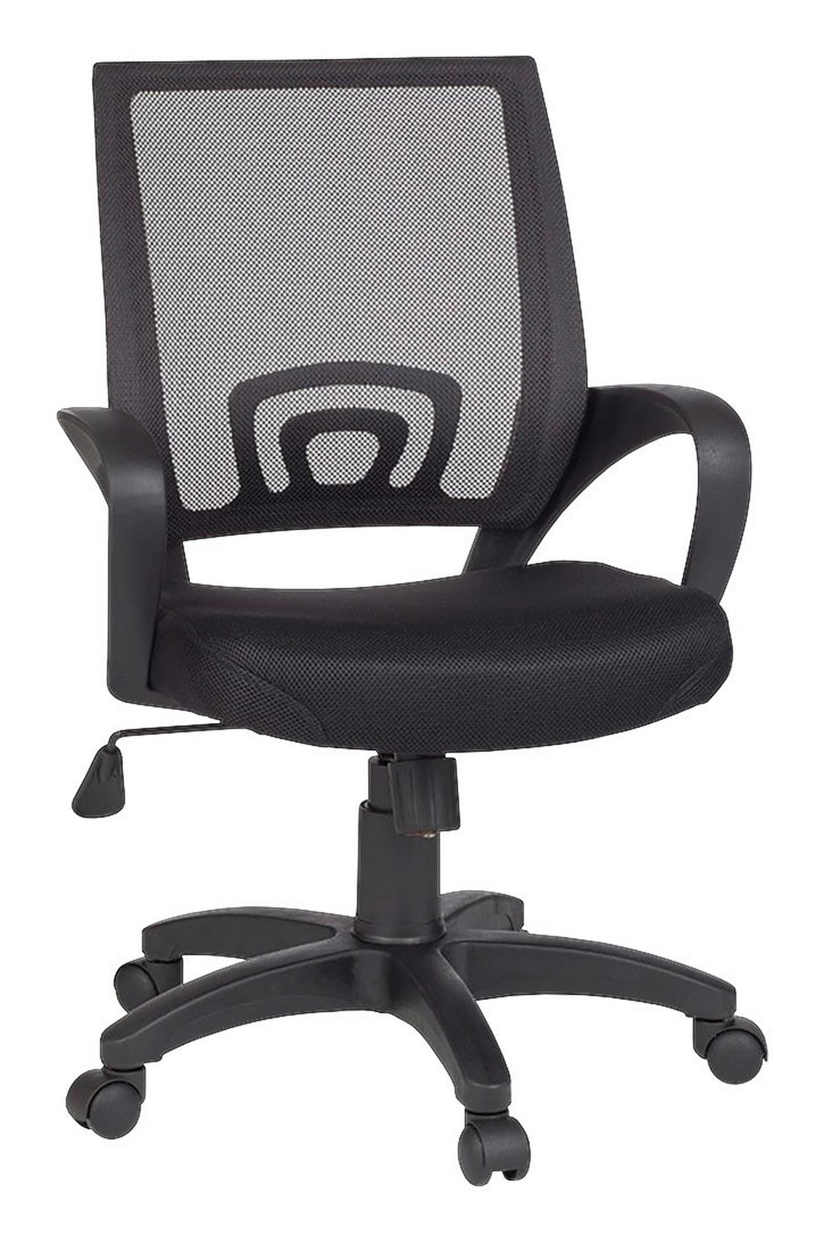 Otočná stolička pre dieťa Rivoli čierna - čierna, Konventionell, textil/plast (57/97/50cm) - MID.YOU