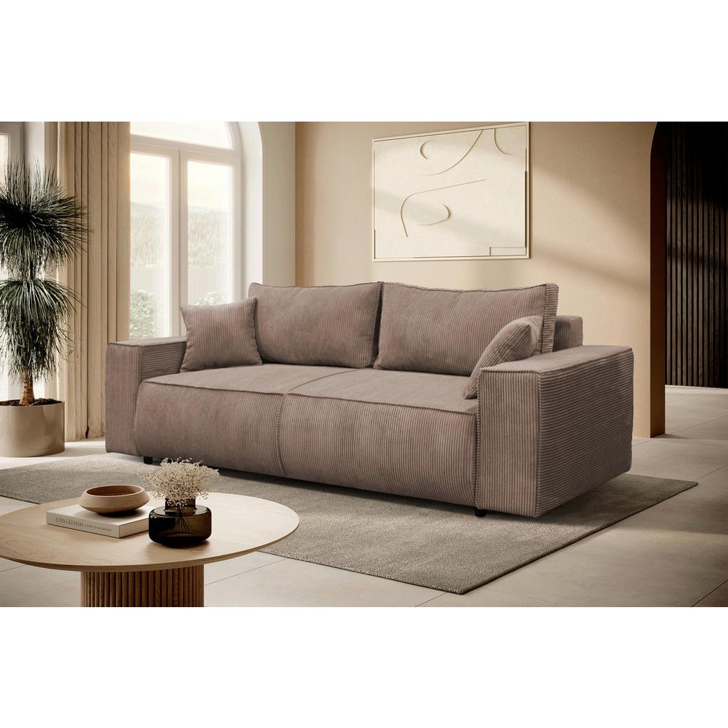 Schlafsofa Loft Rosa B: 255cm