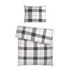 POSTEĽNÁ BIELIZEŇ KAROLIN - čierna/biela, Konventionell, textil (140/200cm) - Mömax