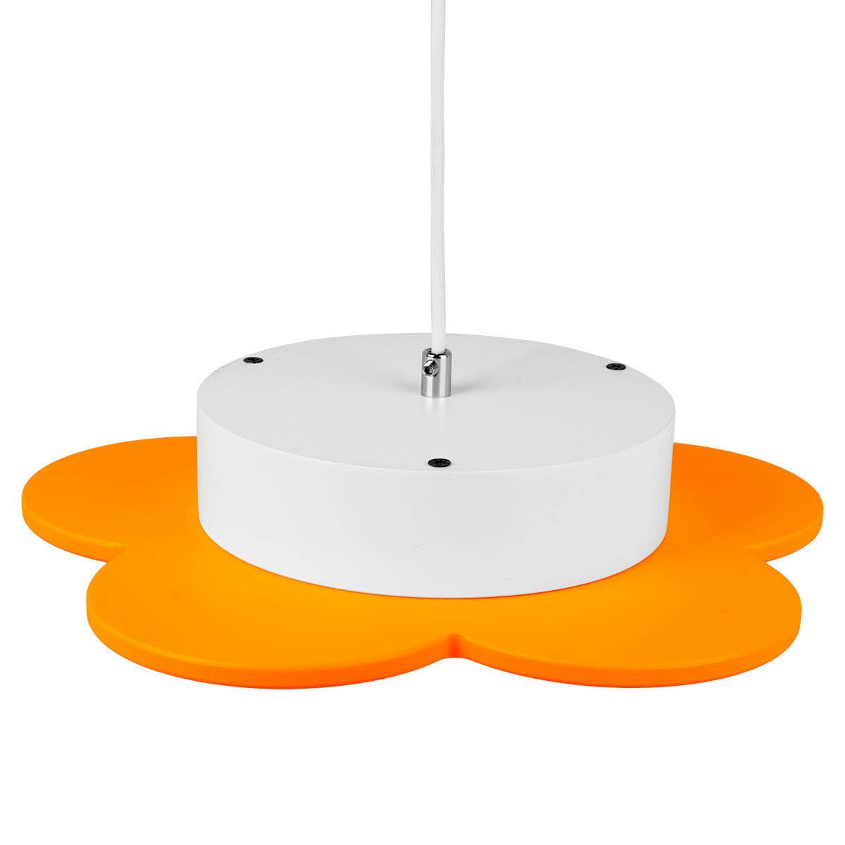 Kinderhängeleuchte 9550118 Fiore - Orange, Basics, Holzwerkstoff/Kunststoff (33/70cm)