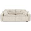Schlafsofa Bullet Beige B: 235 cm - Beige/Schwarz, KONVENTIONELL, Textil (235/88/120cm) - MID.YOU